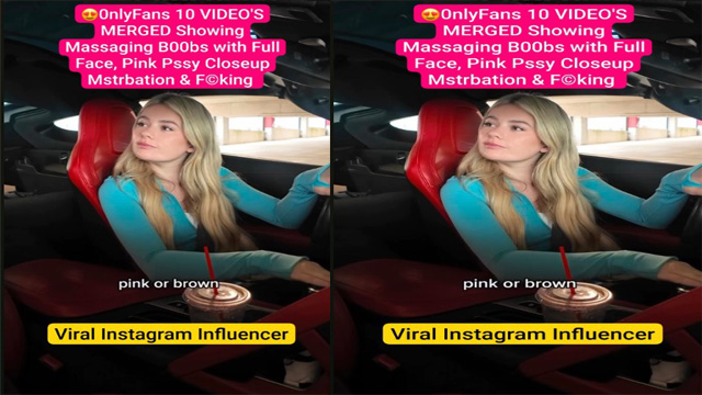 Viral Instagram Influencer – OnlyFans Showing Closeup – Mstrbation & Fucking