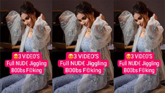Famous South Actress Jiggling Boobs – Full Nude Fucked Video
