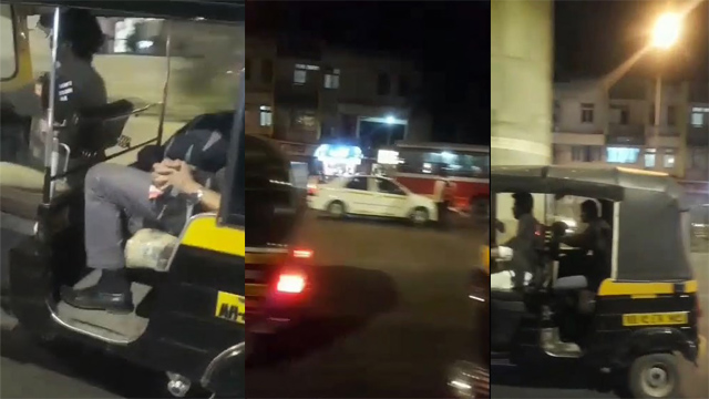 Indian Girl Sucking Boyfriend Dick In Auto Rickshaw